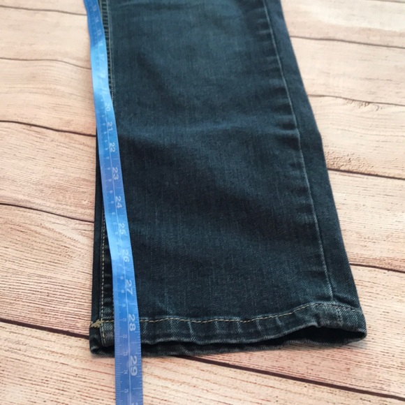 a.n.a Dark Wash Mid-Rise Skinny Jeans Size 31 aka 12P - Picture 9 of 9